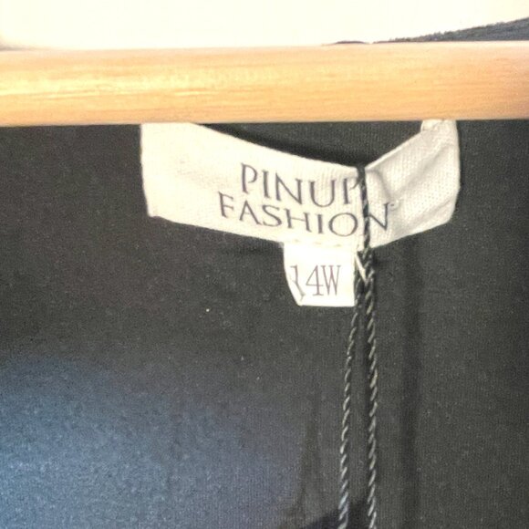 Elegant Black Velvet Wrap Dress - Picture 6 of 10